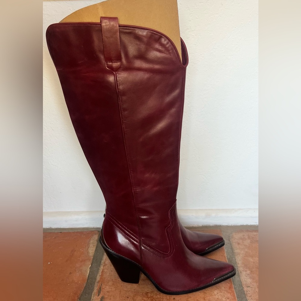 Gianni Bini Lomax Wide Calf Tall Western Boot